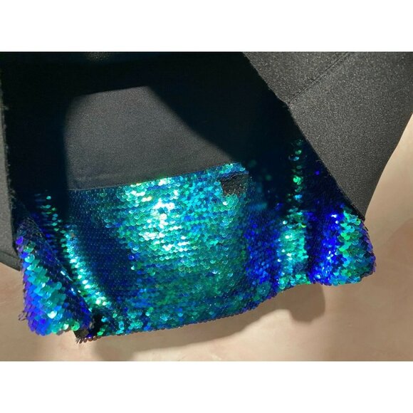 Sachin & Babi Dress bottom hem sequin Size 4 Black - Picture 5 of 12